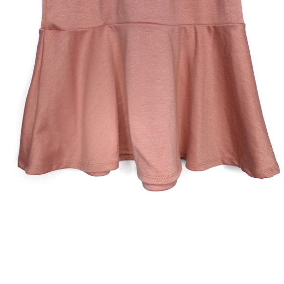 Touch Blue Nude Blush Pink Halter Top Large Preowned - Picture 3 of 6